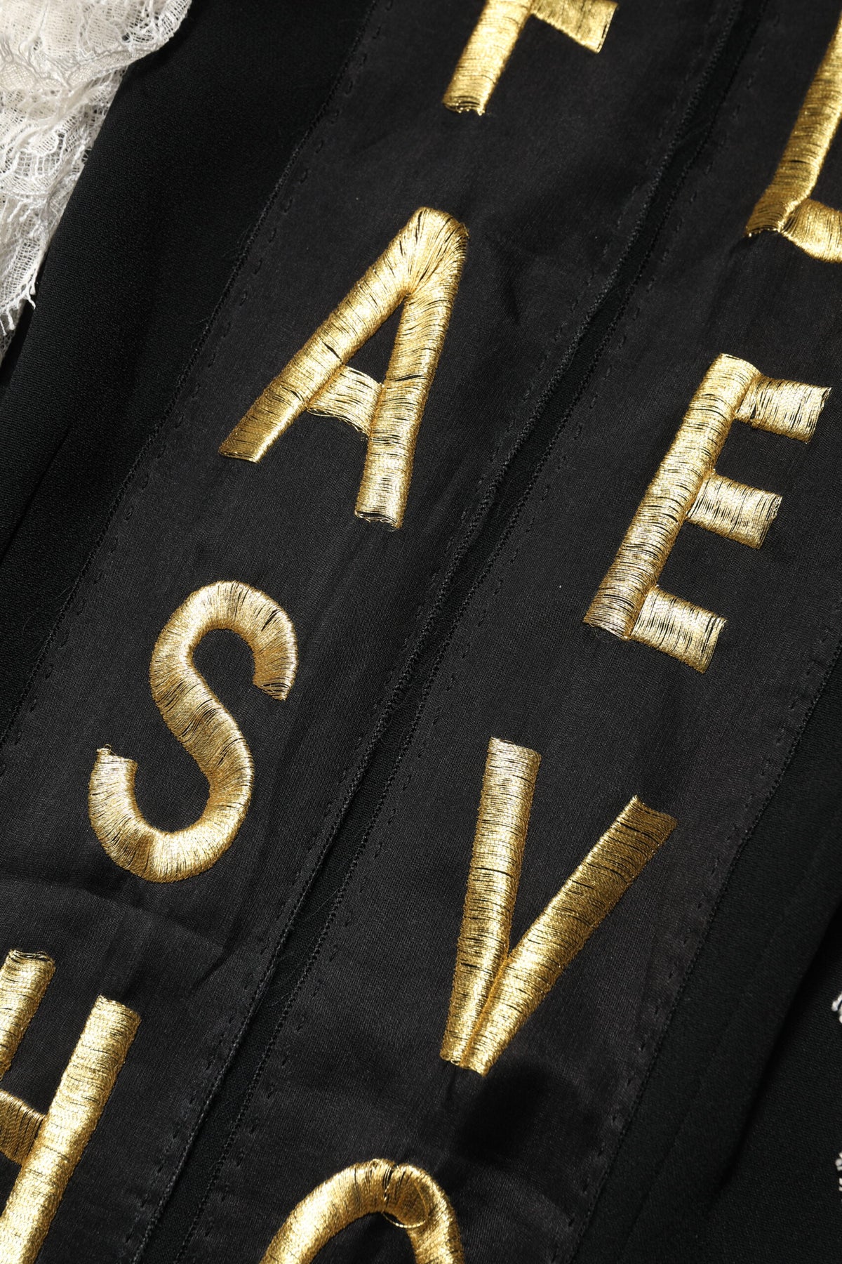 Dolce & Gabbana Black Cotton Dress