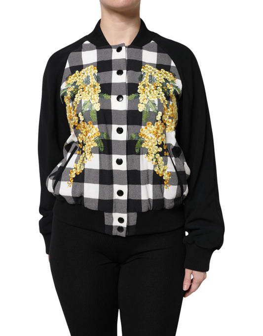 Dolce & Gabbana Black Cotton Jacket