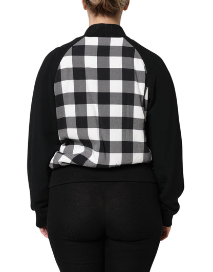 Dolce & Gabbana Black Cotton Jacket