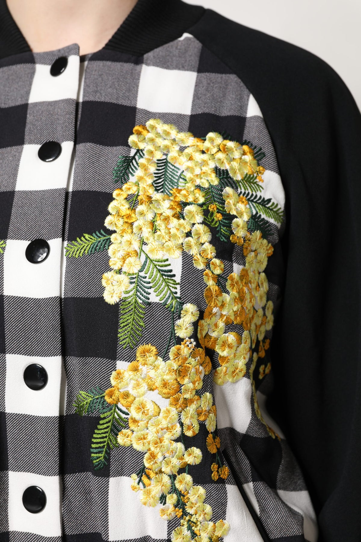 Dolce & Gabbana Black Cotton Jacket