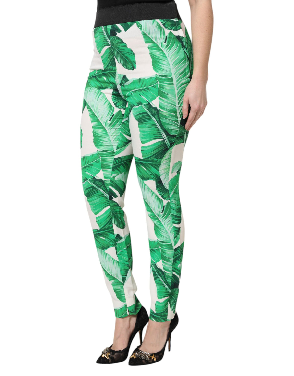 Dolce & Gabbana Pantaloni – colore Bianco – Viscosa