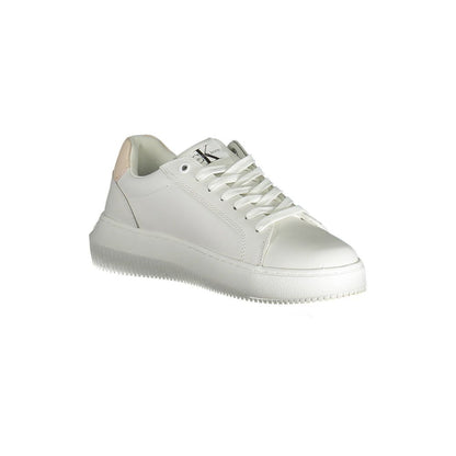 Calvin Klein Weiße Leder-Sneaker für Damen