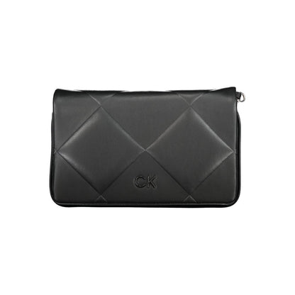 Calvin Klein Schwarze Damen-Handtasche aus Polyurethan