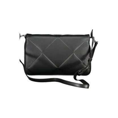 Calvin Klein Schwarze Damen-Handtasche aus Polyurethan