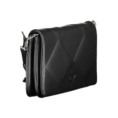 Calvin Klein Schwarze Damen-Handtasche aus Polyurethan