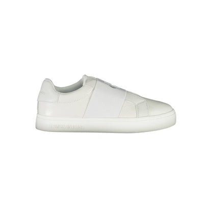 Calvin Klein Sneaker aus weißem Stoff
