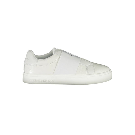 Calvin Klein Sneaker aus weißem Stoff