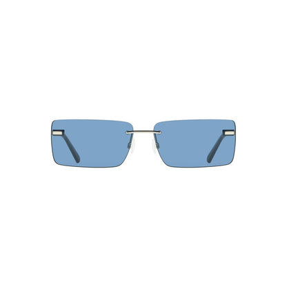 Calvin Klein Metall-Sonnenbrille in Blau