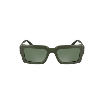 Calvin Klein Sonnenbrille aus grünem Acetat