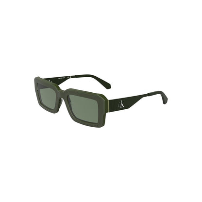 Calvin Klein Sonnenbrille aus grünem Acetat