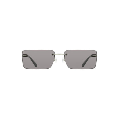 Calvin Klein Sonnenbrille mit schwarzem Metallrahmen