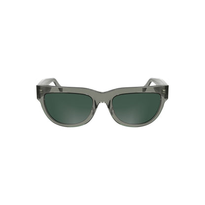 Calvin Klein Graue Sonnenbrille aus Acetat