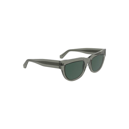 Calvin Klein Graue Sonnenbrille aus Acetat