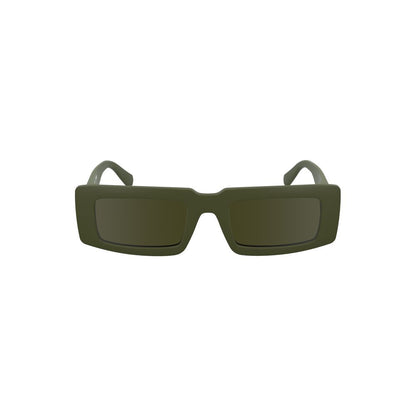 Calvin Klein Bio-Sonnenbrille mit grünem Gestell
