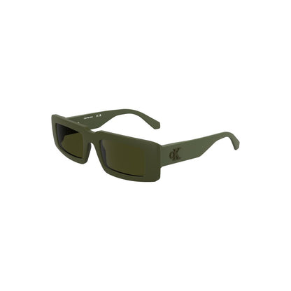 Calvin Klein Bio-Sonnenbrille mit grünem Gestell