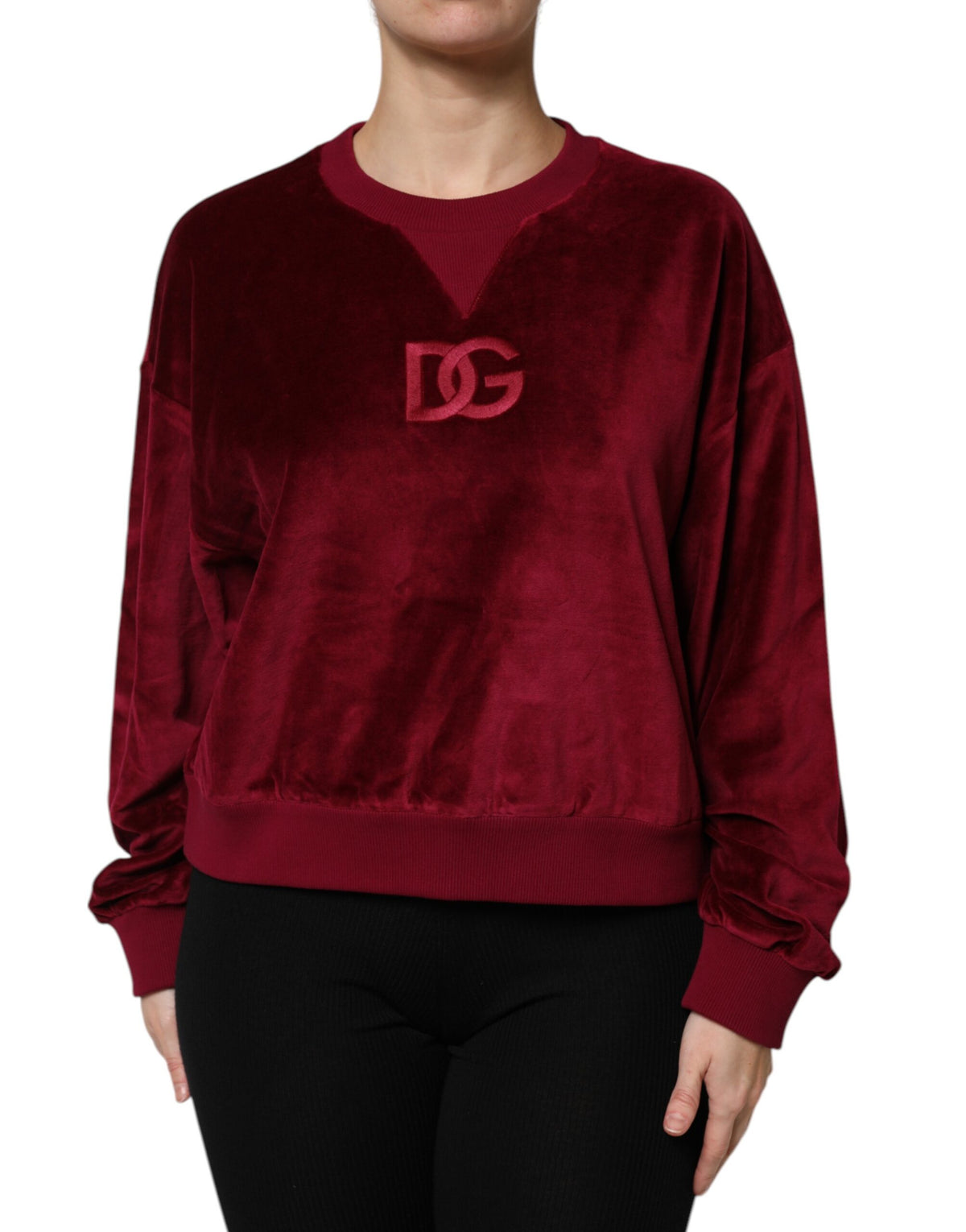Dolce & Gabbana Maglione – colore Rosso – Cotone