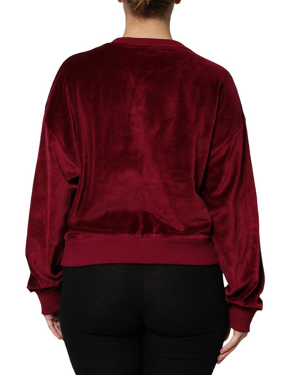 Dolce & Gabbana Maglione – colore Rosso – Cotone