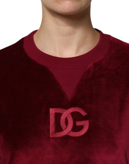 Dolce & Gabbana Maglione – colore Rosso – Cotone