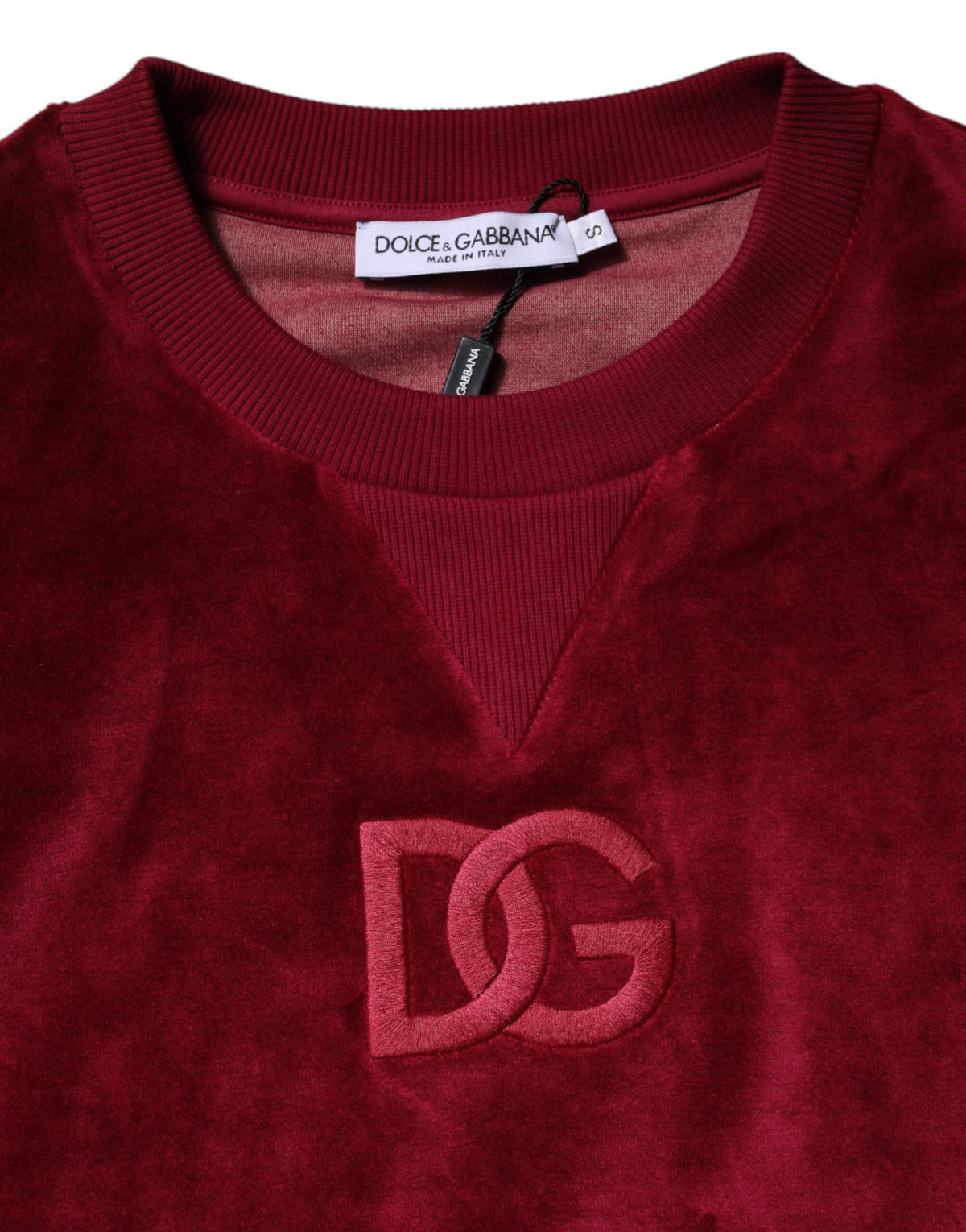 Dolce & Gabbana Maglione – colore Rosso – Cotone