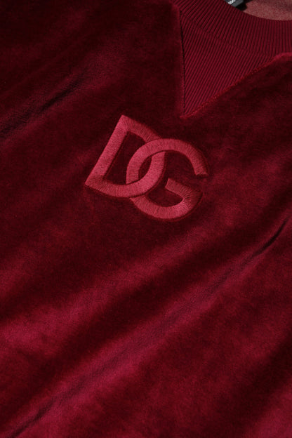 Dolce & Gabbana Maglione – colore Rosso – Cotone