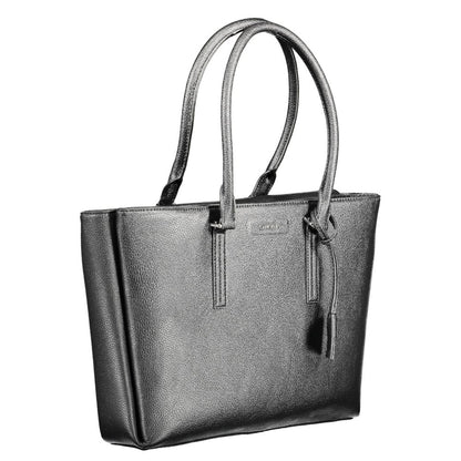 Calvin Klein Schwarze Schultertasche aus Polyurethan für Damen