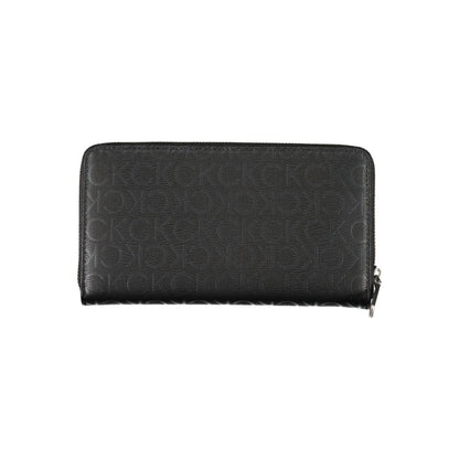 Calvin Klein Schwarzes Polyester Portemonnaie