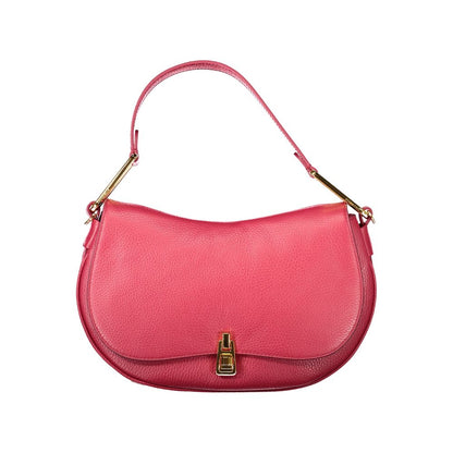 Coccinelle Rote Lederhandtasche