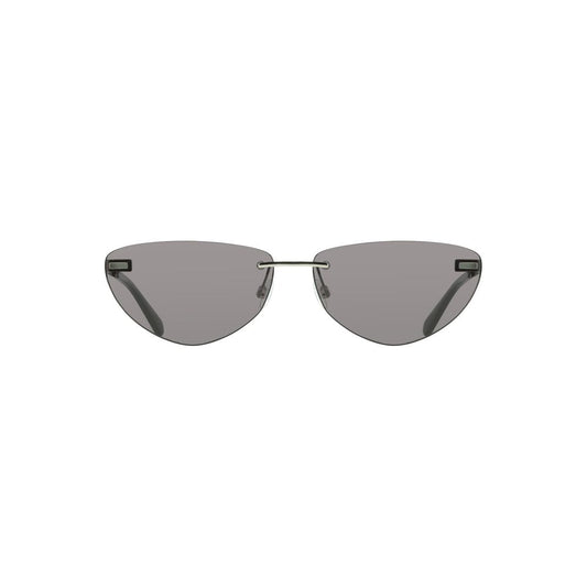 Calvin Klein Sonnenbrille mit schwarzem Metallrahmen