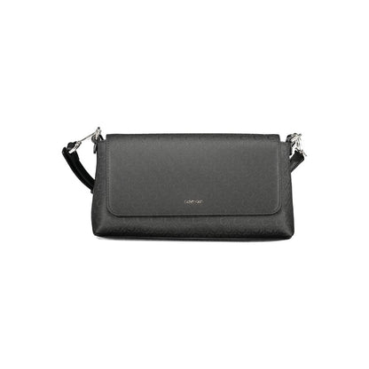 Calvin Klein Schwarze Polyester Handtasche