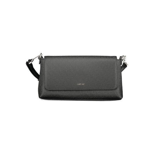 Calvin Klein Schwarze Polyester Handtasche