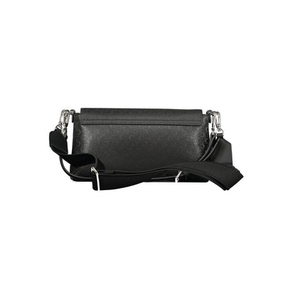 Calvin Klein Schwarze Polyester Handtasche