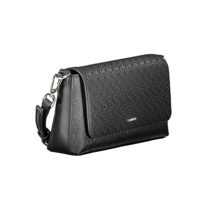 Calvin Klein Schwarze Polyester Handtasche