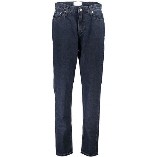Calvin Klein Blu Baumwoll-Jeans für Damen