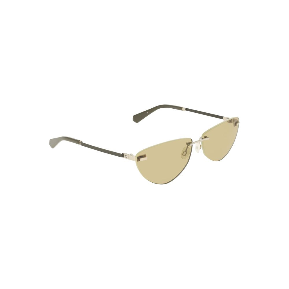 Calvin Klein Metall-Sonnenbrille in Grün