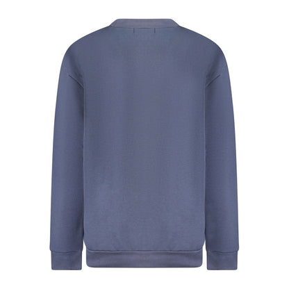 Cavalli Class Blauer Polyester-Sweatshirt