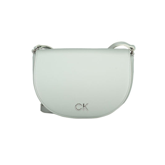 Calvin Klein Schwarze Damen-Handtasche aus Polyurethan
