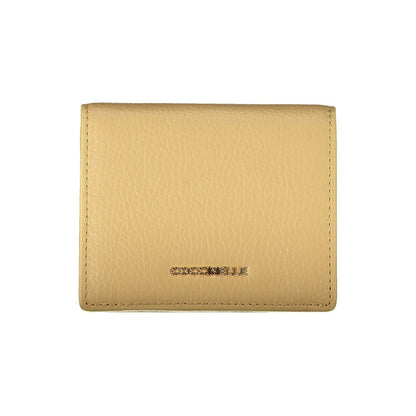 Coccinelle Beige Leder Damen Geldbörse