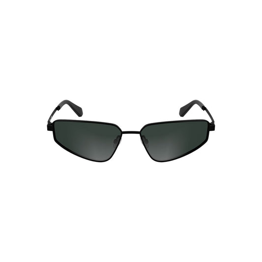 Calvin Klein Sonnenbrille mit schwarzem Metallrahmen