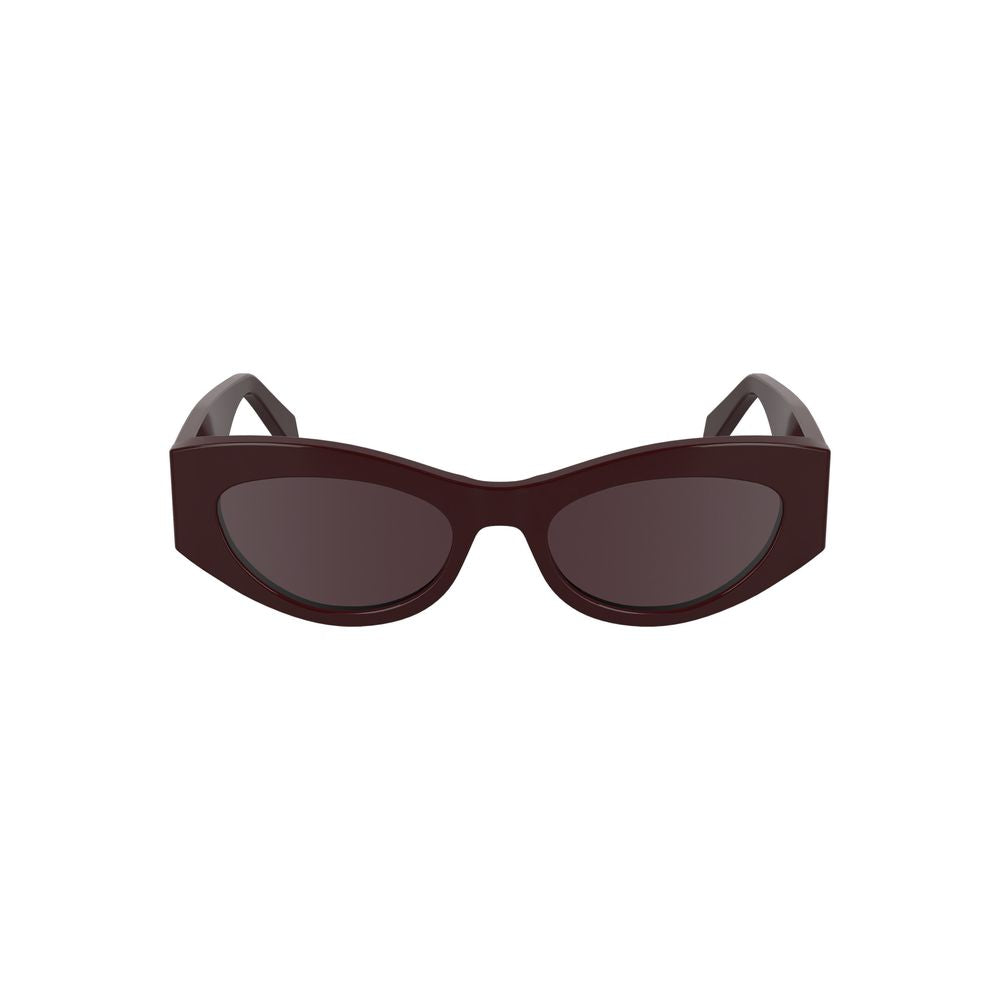 Calvin Klein Sonnenbrille aus rotem Acetat