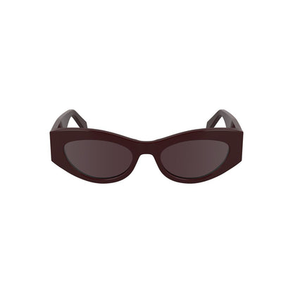 Calvin Klein Sonnenbrille aus rotem Acetat