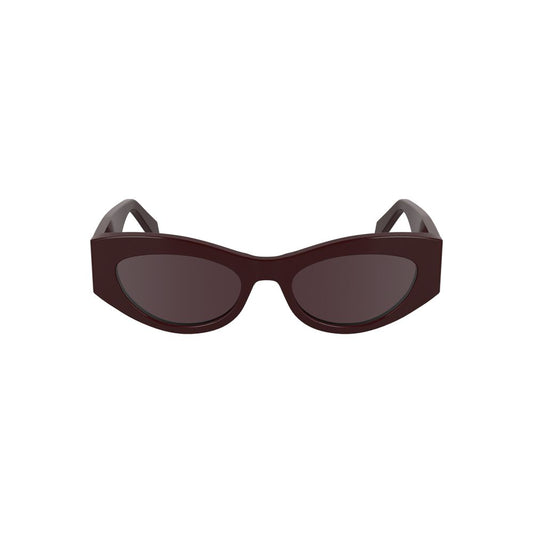 Calvin Klein Sonnenbrille aus rotem Acetat