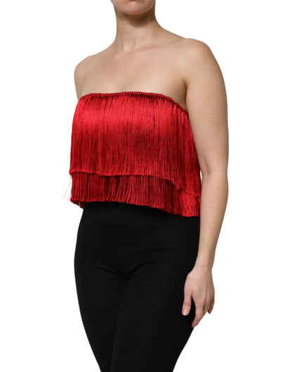 Dolce & Gabbana Top – colore Rosso – Seta