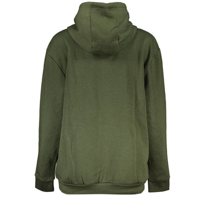 Cavalli Class Grüner Baumwollpullover für Frauen
