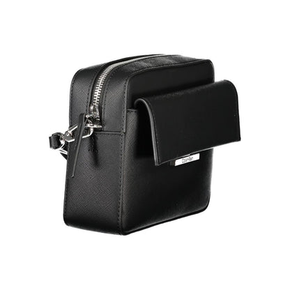 Calvin Klein Schwarze Handtasche aus Polyethylen