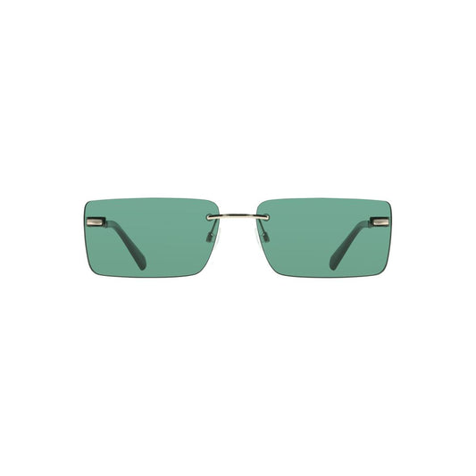 Calvin Klein Metall-Sonnenbrille in Grün