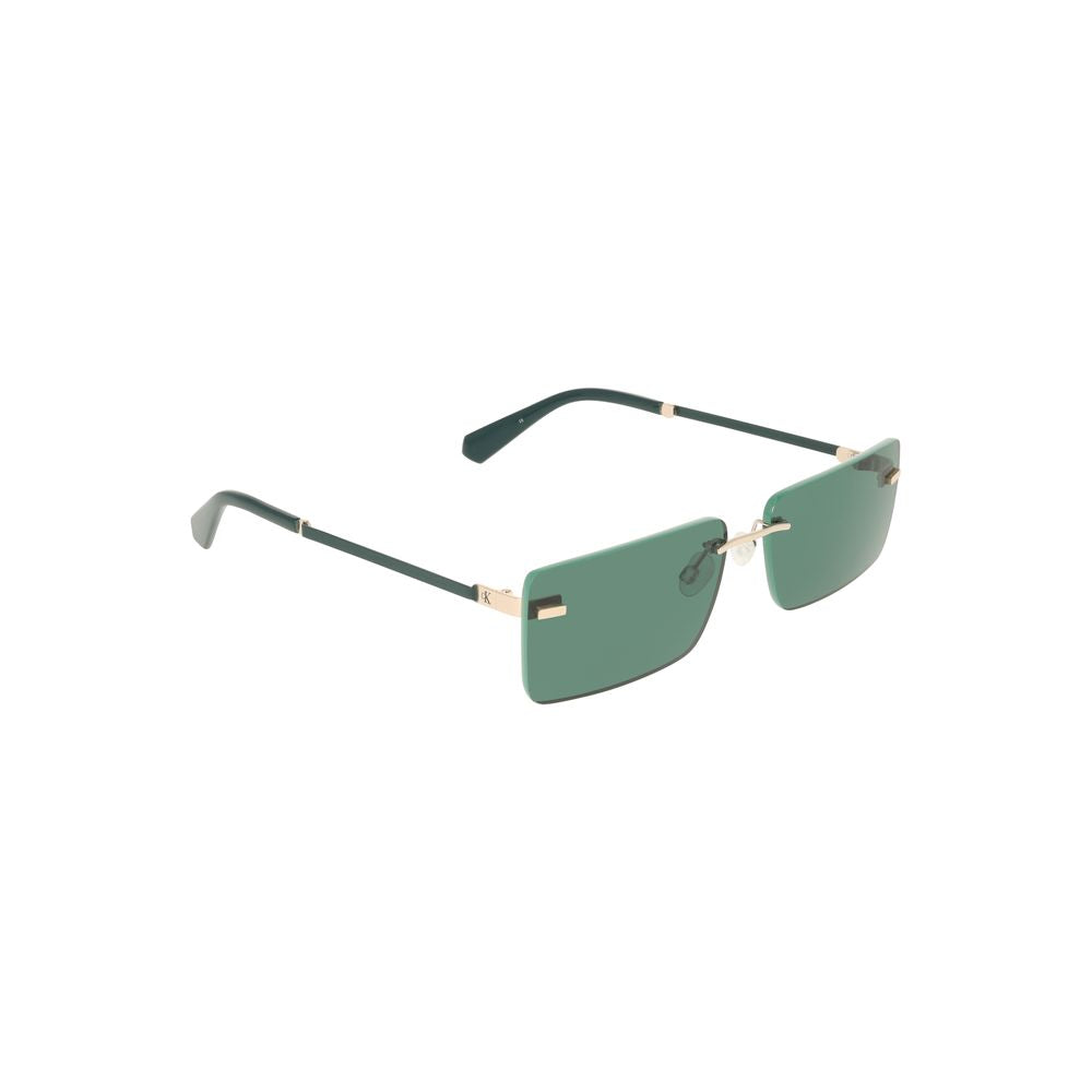 Calvin Klein Metall-Sonnenbrille in Grün