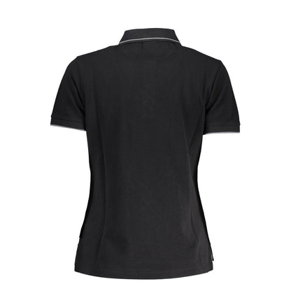 Napapijri Baumwoll-Poloshirt in Schwarz