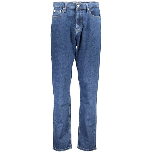 Calvin Klein Damenjeans aus Baumwolle in Blau
