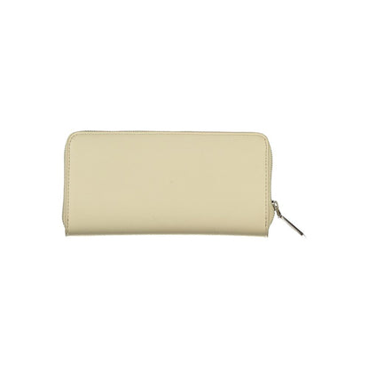 Calvin Klein Beige Polyurethane Damen Geldbörse