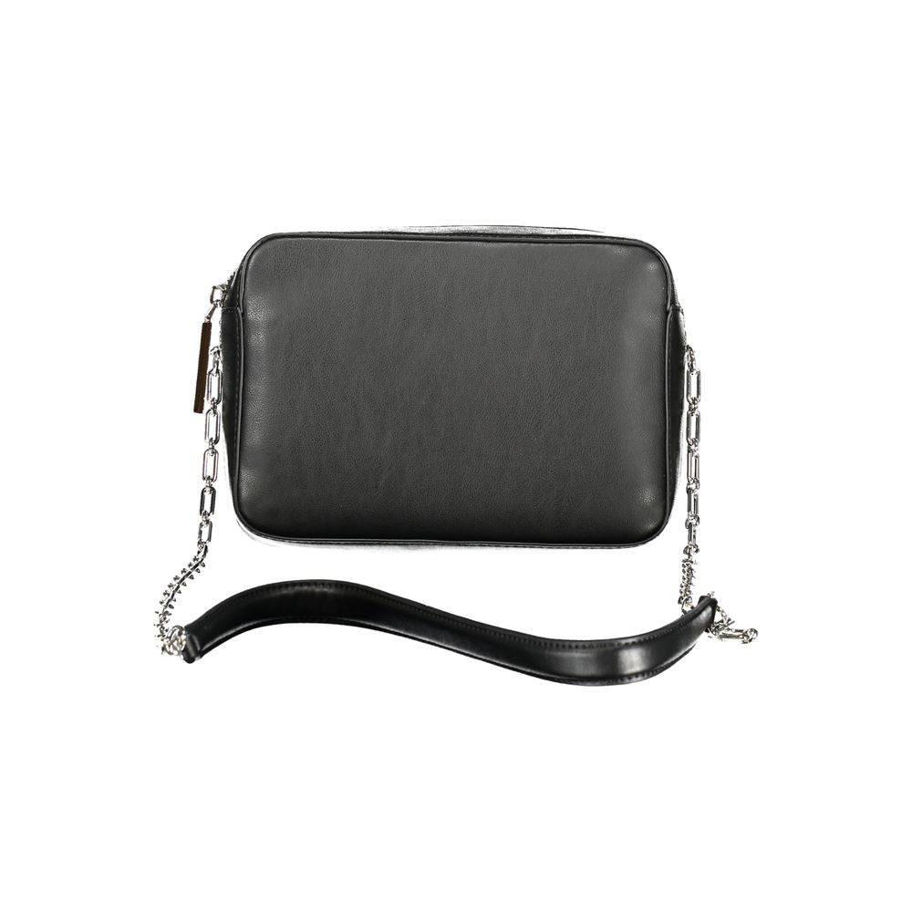 Calvin Klein Schwarze Polyester Handtasche